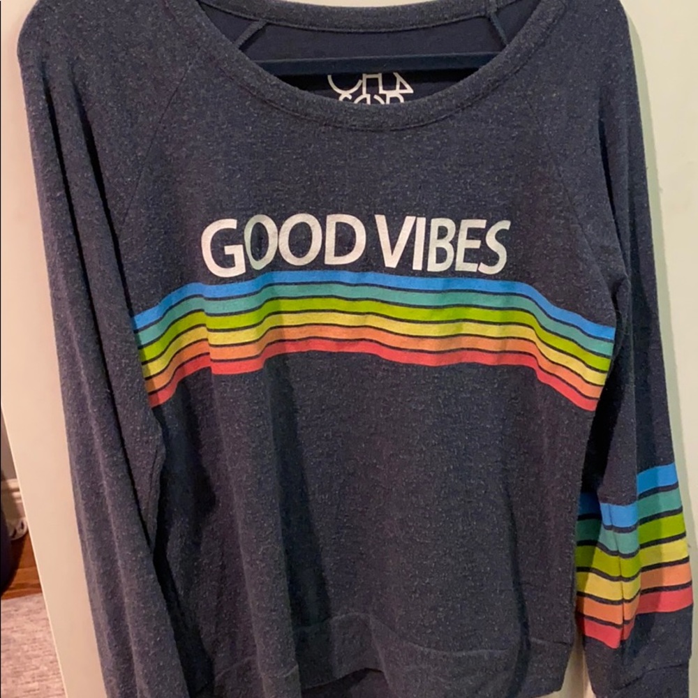 Chaser Good vibes sweater Size L